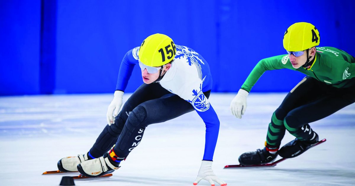 Gyorsan korcsolyáztak